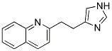 2-[2-(1H-IMIDAZOL-4-YL)-ETHYL]-QUINOLINE Struktur