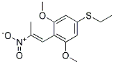 1-(2,6-DIMETHOXY-4-ETHYLTHIOPHENYL)-2-NITROPROPENE Struktur