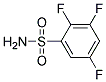 2,3,5-TRIFLUOROBENZENESULPHONAMIDE Struktur