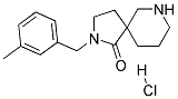 3'-SPIRO-3-[N-(3-METHYL)BENZYL-2-PYRROLIDINONE]-PIPERIDINE HCL Struktur