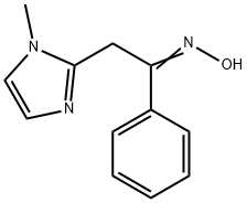 (1E)-2-(1-METHYL-1H-IMIDAZOL-2-YL)-1-PHENYLETHANONE OXIME Struktur