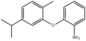 2-(5-ISOPROPYL-2-METHYLPHENOXY)ANILINE Struktur