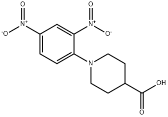 1-(2-FLUORO-4-NITROPHENYL)PIPERIDINE-4-CARBOXYLIC ACID Struktur