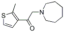 1-AZEPAN-1-YL-2-(2-METHYL-THIOPHEN-3-YL)-ETHANONE Struktur