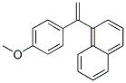 1-[1-(4-METHOXY-PHENYL)-VINYL]-NAPHTHALENE Struktur