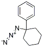 1-PHENYL-1-CYCLOHEXYL AZIDE Struktur