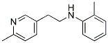 [2-(6-METHYL-PYRIDIN-3-YL)-ETHYL]-O-TOLYL-AMINE Struktur