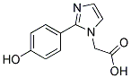 [2-(4-HYDROXY-PHENYL)-IMIDAZOL-1-YL]-ACETIC ACID Struktur