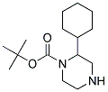 2-CYCLOHEXYL-PIPERAZINE-1-CARBOXYLIC ACID TERT-BUTYL ESTER Struktur