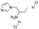 1-(1H-IMIDAZOL-1-YL)-2-BUTANAMINE DIHYDROCHLORIDE Struktur