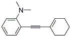 (2-CYCLOHEX-1-ENYLETHYNYL-PHENYL)-DIMETHYL-AMINE Struktur