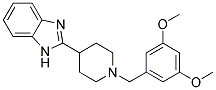 2-[1-(3,5-DIMETHOXYBENZYL)PIPERIDIN-4-YL]-1H-BENZIMIDAZOLE Struktur