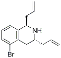 (1R,3R)-1,3-DIALLYL-5-BROMO-1,2,3,4-TETRAHYDROISOQUINOLINE Struktur