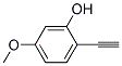 2-ETHYNYL-5-METHOXY-PHENOL Struktur