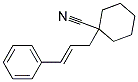 1-((E)-3-PHENYL-ALLYL)-CYCLOHEXANECARBONITRILE Struktur