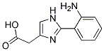 [2-(2-AMINO-PHENYL)-1H-IMIDAZOL-4-YL]-ACETIC ACID Struktur