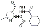 (1S,2R)-2-((2-[(3-METHYL-1H-PYRAZOL-5-YL)CARBONYL]HYDRAZINO)CARBONYL)CYCLOHEXANECARBOXYLIC ACID Struktur