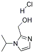 (1-ISOPROPYL-1H-IMIDAZOL-2-YL)-METHANOL HCL Struktur