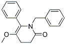 1-BENZYL-5-METHOXY-6-PHENYL-3,4-DIHYDRO-1H-PYRIDIN-2-ONE Struktur