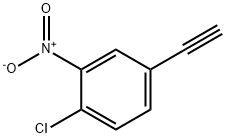 1-CHLORO-4-ETHYNYL-2-NITRO-BENZENE Struktur