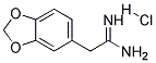 1,3-BENZODIOXOLE-5-ETHANIMIDAMIDE HCL Struktur