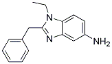 2-BENZYL-1-ETHYL-1H-BENZOIMIDAZOL-5-YLAMINE Struktur