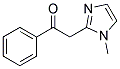 2-(1-METHYL-1H-IMIDAZOL-2-YL)-1-PHENYLETHANONE Struktur