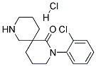 2-(2-CHLOROPHENYL)-2,8-DIAZASPIRO[5.5]UNDECAN-1-ONE HYDROCHLORIDE Struktur