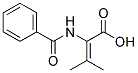 2-BENZOYLAMINO-3-METHYL-BUT-2-ENOIC ACID Struktur