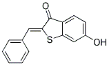 2-BENZYLIDENE-6-HYDROXY-BENZO[B]THIOPHEN-3-ONE Struktur