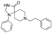 1-PHENYL-8-(2-PHENYLETHYL)-1,3,8-TRIAZASPIRO[4.5]DECAN-4-ONE Struktur