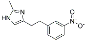 2-METHYL-4-[2-(3-NITRO-PHENYL)-ETHYL]-IMIDAZOLE Struktur