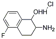 2-AMINO-5-FLUORO-1,2,3,4-TETRAHYDRO-NAPHTHALEN-1-OL HYDROCHLORIDE Struktur