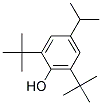 2,6-di-tert-butyl-4-isopropylphenol Struktur