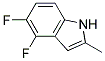 2-Methyl-4,5-difluoroindole Struktur