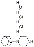 1-Adamantan-1-yl-piperazine DIHYDROCHLORIDE HYDRATE Struktur