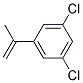 2-(3,5-Dichlorophenyl)propene Struktur