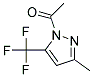 1-Acetyl-3-methyl-5-(trifluoromethyl)-1H-pyrazole Struktur