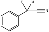 2-Chloro-2-fluoro-2-phenylacetonitrile Struktur