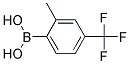 2-Methyl-4-(trifluoromethyl)benzeneboronic acid Struktur