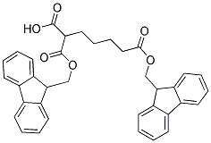 2,6-Bis-Fmoc-hexanoic acid Struktur