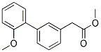 (2'-METHOXY-BIPHENYL-3-YL)-ACETIC ACID METHYL ESTER Struktur