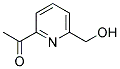 1-(6-HYDROXYMETHYL-PYRIDIN-2-YL)-ETHANONE Struktur