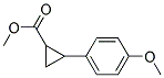 2-(4-METHOXY-PHENYL)-CYCLOPROPANECARBOXYLIC ACID METHYL ESTER Struktur