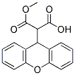 2-(9H-XANTHEN-9-YL)-MALONIC ACID MONOMETHYL ESTER Struktur