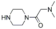 2-DIMETHYLAMINO-1-PIPERAZIN-1-YL-ETHANONE Struktur