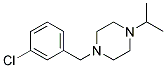 1-(3-Chlorobezyl)-4-Isopropylpiperazine Struktur