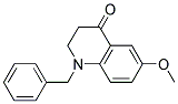 1-Benzyl-6-Methoxy-2,3-Dihydroquinolin-4(1H)-One Struktur