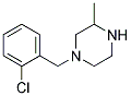 1-(2-Chlorobenzyl)-3-Methylpiperazine Struktur