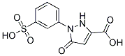 1-(3'-Sulfophenyl)-3-Carboxy-5-Pyrazolone Struktur